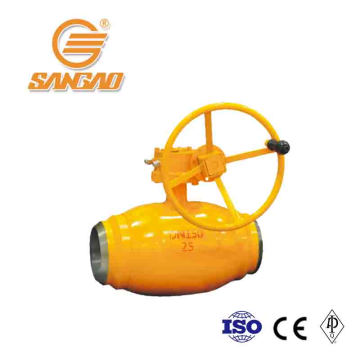 China top quality guarantee 10 years weld ball valve 1200mm buttweld cast iron ball valve weld